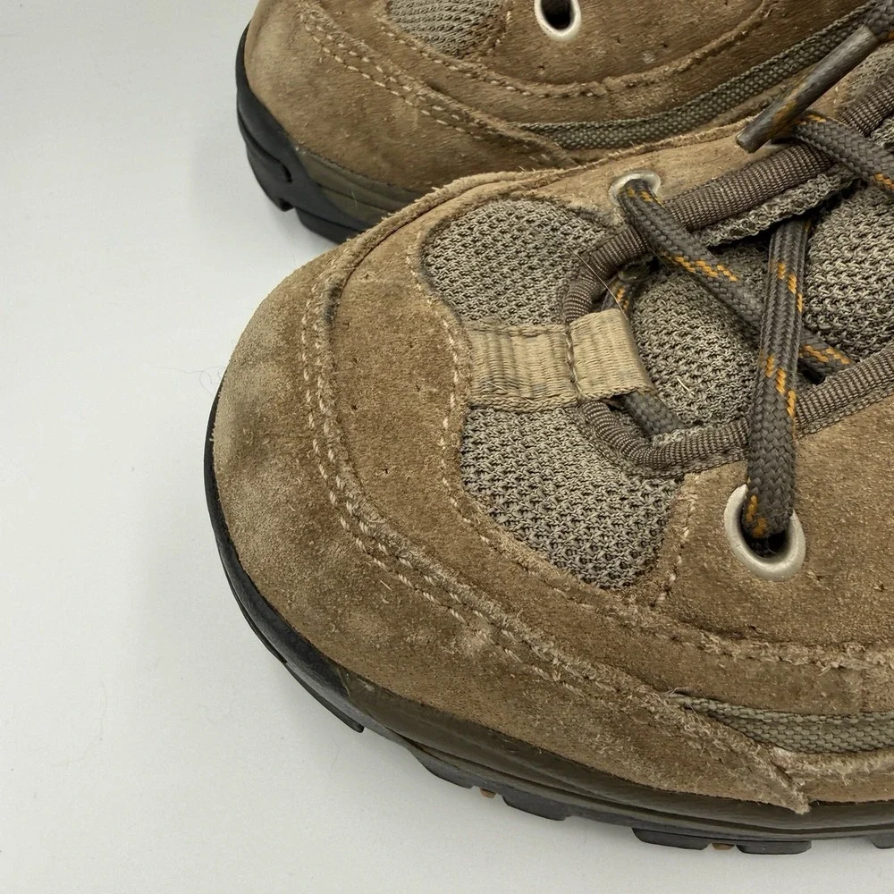 Columbia Rock Peak III Shoes Mens 8 Hiking Low Top Lace Up Trail Outdoors Brown